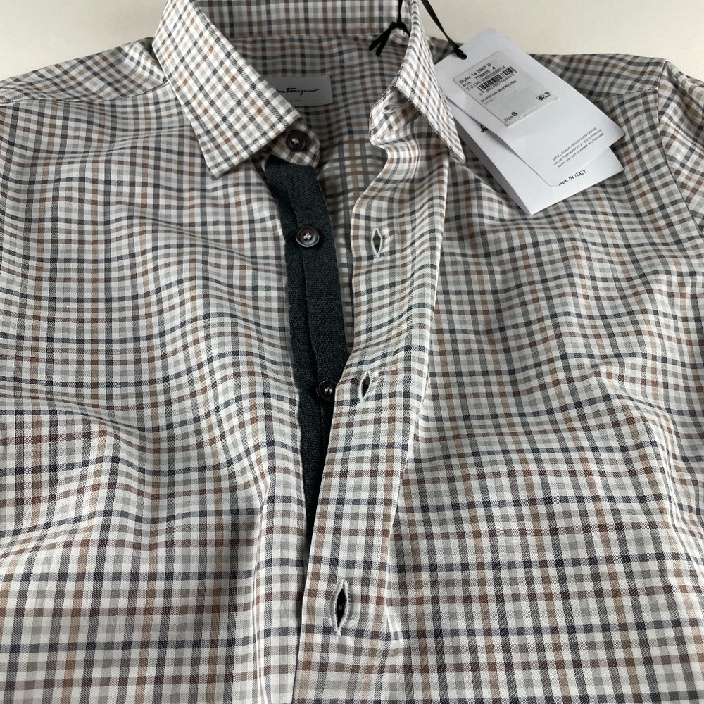 Salvatore Ferragamo Button Down